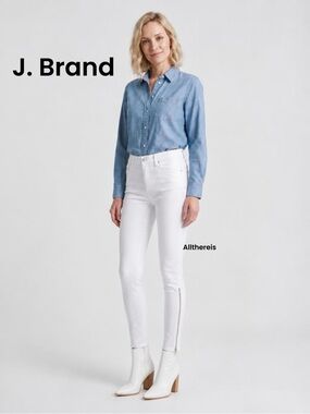 🎉NWT J Brand Patsy Jewel zipper 27